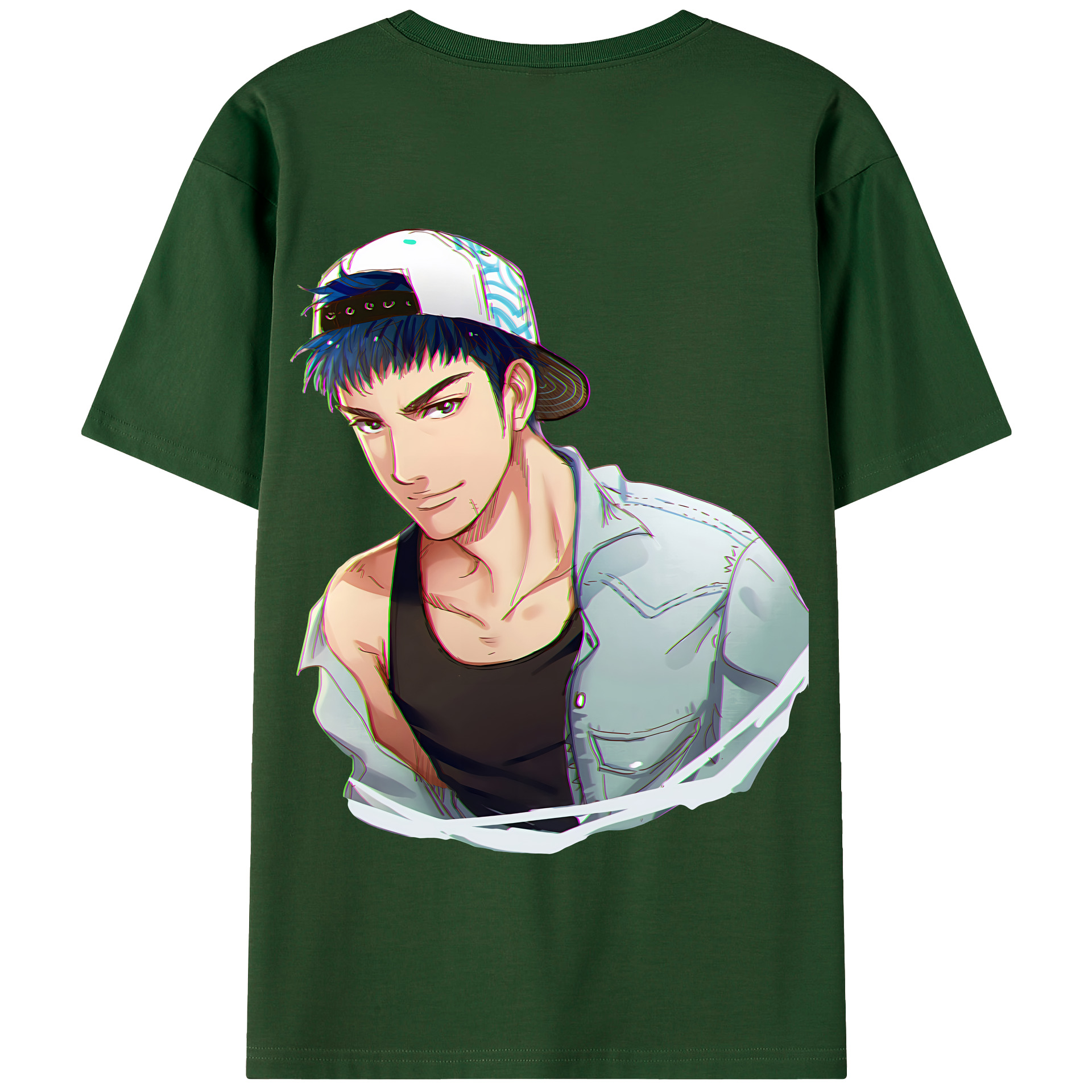 SLAM DUNK／スラムダンク 綿100％半袖Tシャツ（背面プリント）